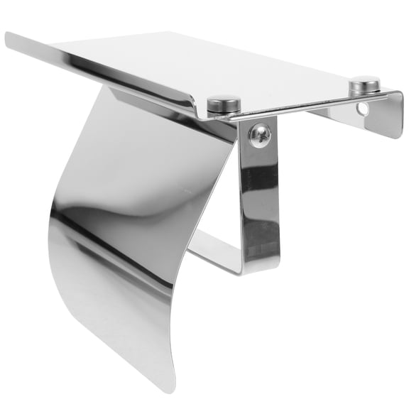 Toilet Paper Storage Rack Stainless Steel Towel Holder Cell Phone Holders Stands Hanger Wall