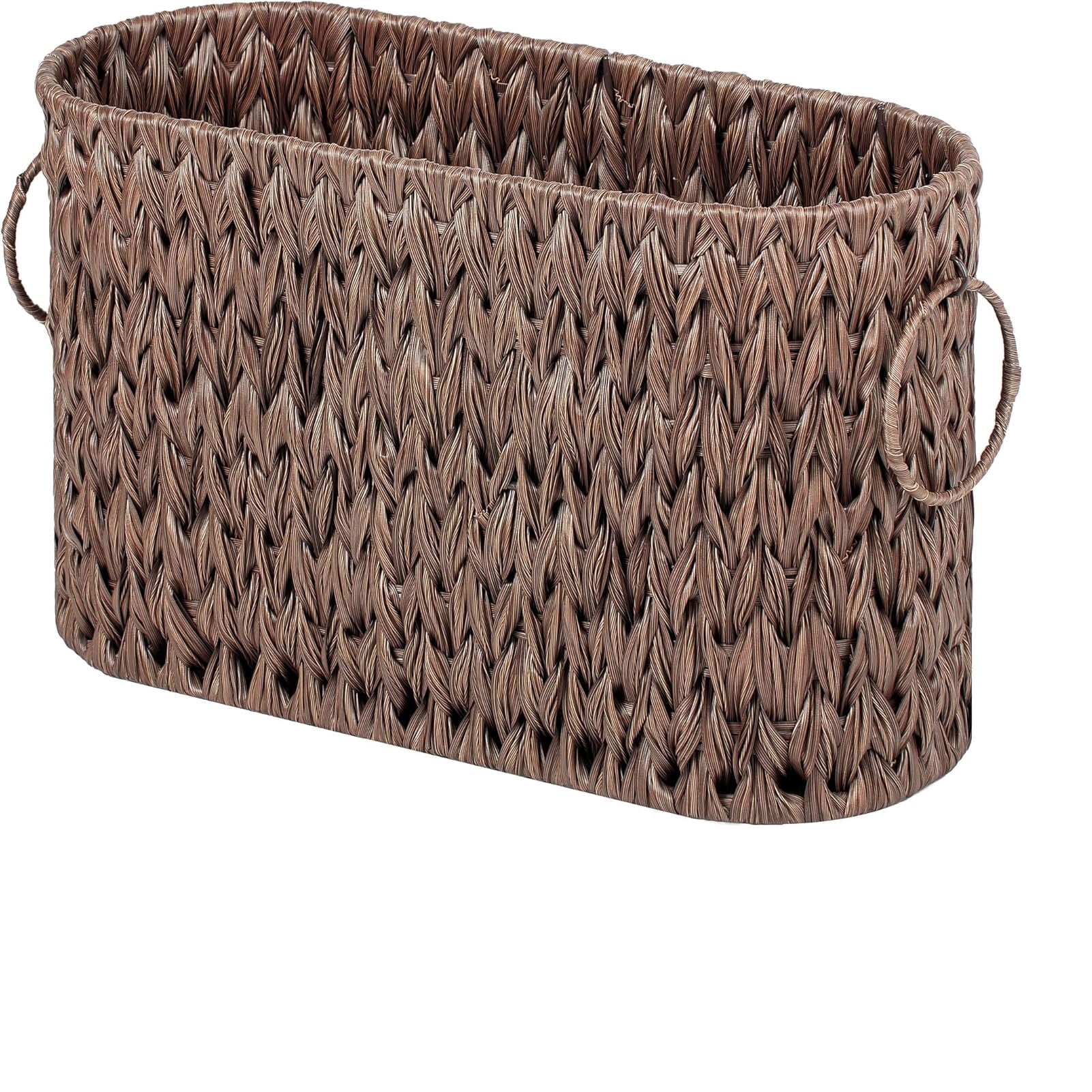 Toilet Paper Storage, Toilet Paper Basket for Bathroom, Toilet Paper Organizer for 6 Mega Rolls, Toilet Paper Holder Free Standing, Wicker Basket for Bathroom Storage