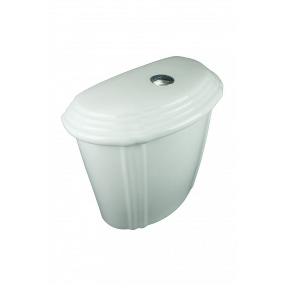 Toilet Part White Sheffield Dual Flush Toilet Tank Only | Renovator's Supply