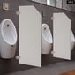 Toilet Partition, Urinal Partition, Urinal Divider Screen, 40x90cm, Angled, for Commercial Toilet, Public Restroom, Bathroom