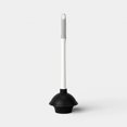 thumbnail image 1 of Toilet Plunger - Dealworthy: White, Cleaning Tool, Household, 18.39" Height, 1 of 2