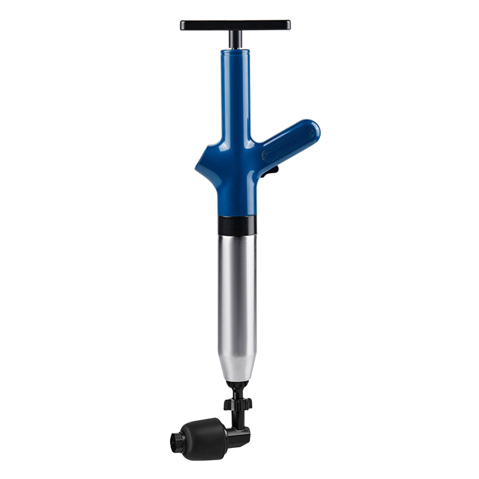 Toilet Plunger,High Pressure Air Drain Blaster Kit,Stainless Steel