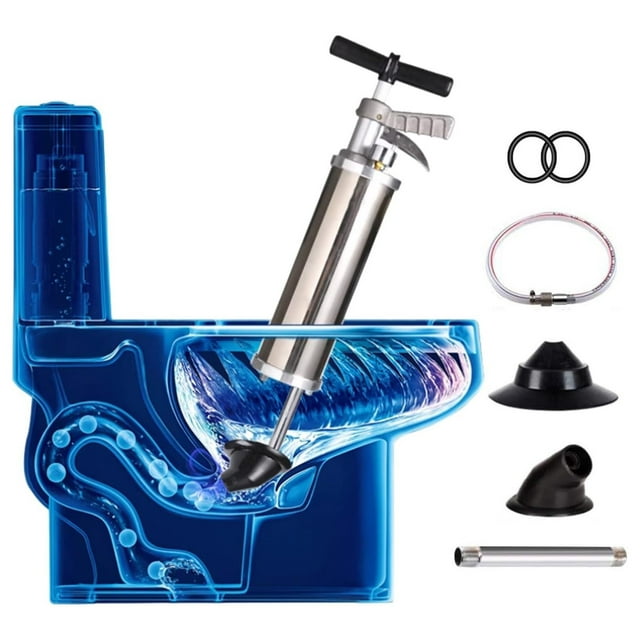 Toilet Plunger,High Pressure Pipe Plunger Air Drain Blaster