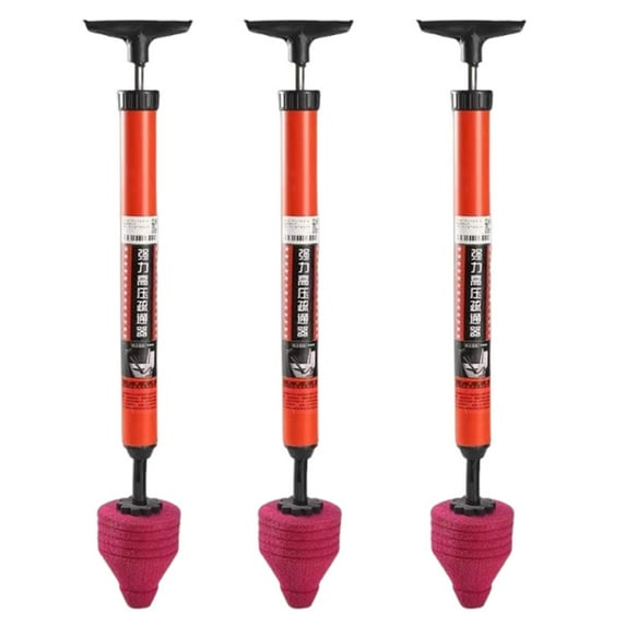 Toilet Plunger, High Pressure Toilet Unblock a Shot, 2025 New Toilet Plunger Kit, High Pressure Shot Toilet Pipe Plunger Air Drain Clog Remover Tool for Bathroom Kitchen