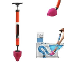 Toilet Plunger, Household High-Pressure Toilet Unblocker, Drain Clog Remover Tool, Air Drain Blaster Plumbing Tool, Powerful Plunger for Kitchen Sink, Bathroom, Clogged Pipe