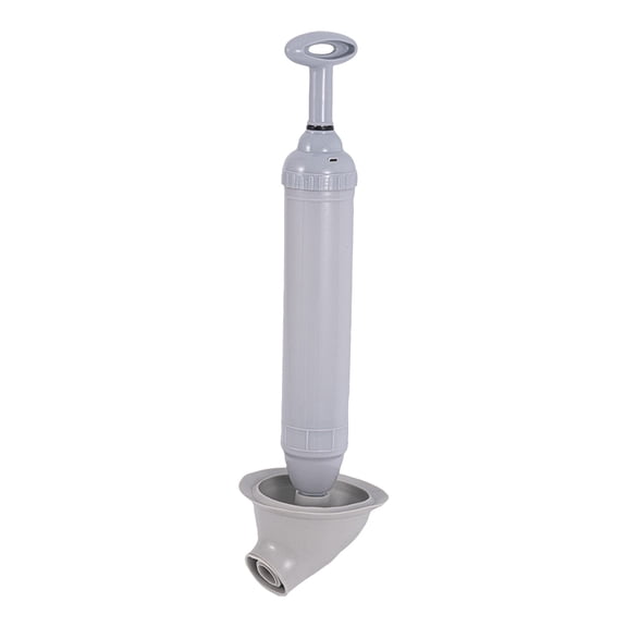 Toilet Plunger Manual Vacuum Pump Drain Clog Remover with Suction Cup for Bathroom Household Use