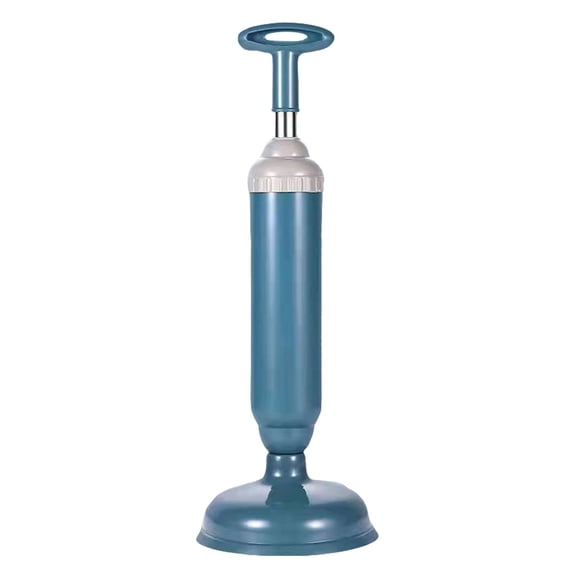 Toilet Plunger, Powerful High Pressure Drain Plunger with Strong Suction Cup, Unclogging Tool for Toilet, Bathtub, Shower, Kitchen Sink, Bathroom Drains, 17.72"
