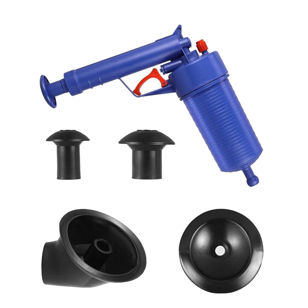 Toilet Plungers High Pressure Air Drain Cleaner ABS Dredge Clogged Pipes