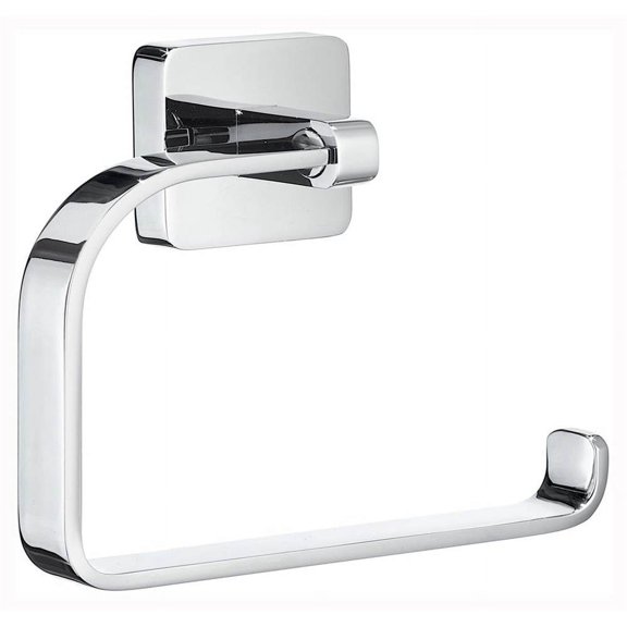 Toilet Roll Holder Without Lid in Polished Chrome Finish
