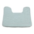 thumbnail image 1 of Toilet Rug U Shaped, Non Slip Absorbent Chenille Bath Mat, Soft Plush Washable Toilet Mat for Bathroom, Quick Dry Low Pile Contour Rug 19.7"x15.7", 1 of 9