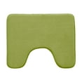 thumbnail image 1 of Toilet Rugs U-Shaped Mat 16x20in, Contour Bathroom Mat - Ultra Soft & Absorbent Microfiber, Quick-Dry, Machine Washable with Non Slip Backing, 1 of 6