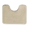 thumbnail image 1 of Toilet Rugs U Shaped Washable, 15.8"*19.7" Contour Bath Rugs for Toilet, Luxury Soft Microfiber U-Shaped Toilet Rug, Non Slip Absorbent Machine Washable Bathroom Mat for Toilet(Beige), 1 of 2