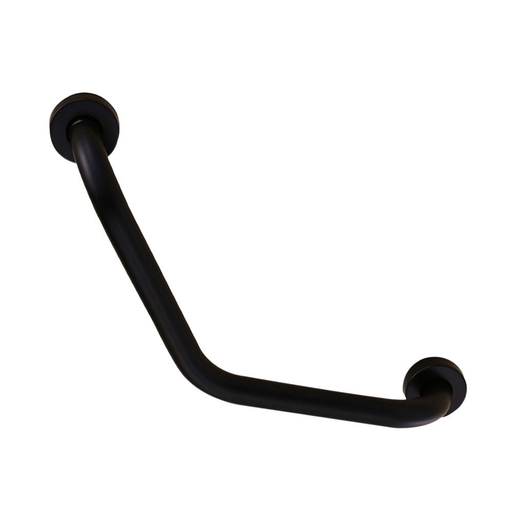 REOFLYUP Shower Safety Handle Grab Bar Non-Slip Black 1Set 43in