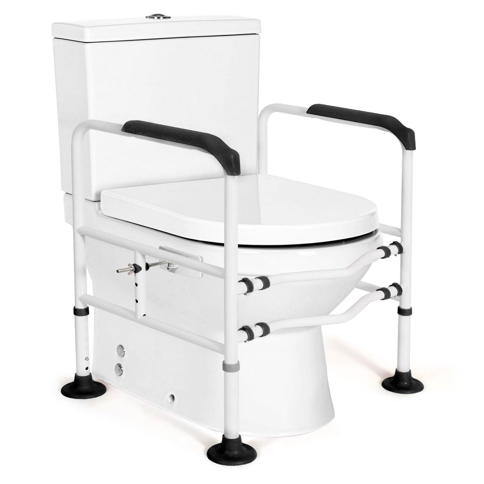 Toilet Safety Rail for Seniors,ZPL Toilet Safety Frame Heavy Duty
