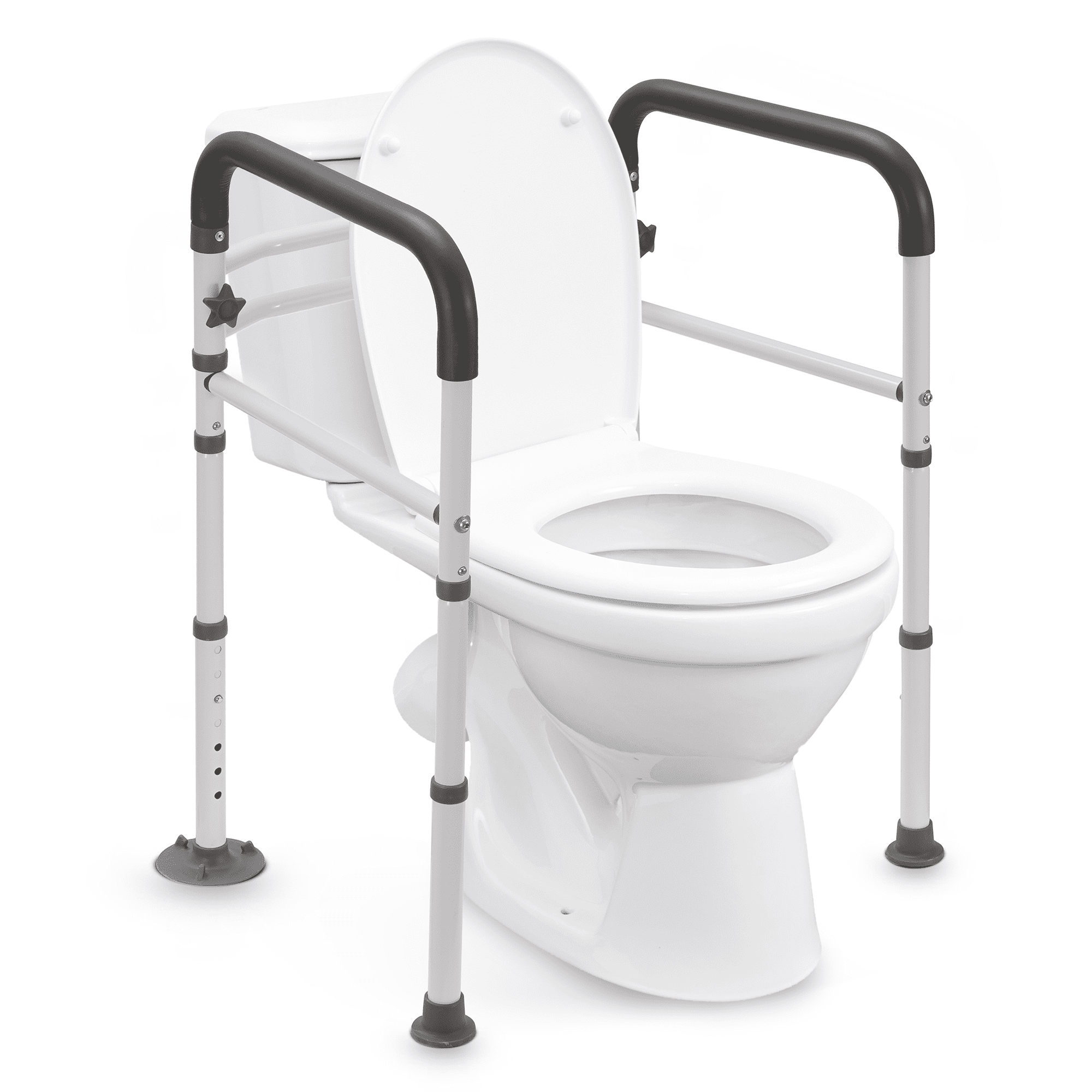 Naipo Toilet Safety Rails Frame with Handles for Seniors & Disabled