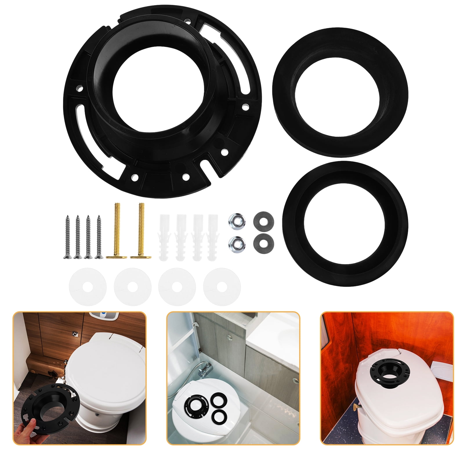 Toilet Seal Bathroom Toilet Bowl Ring Seal Ring Kit for Toilet Bathroom ...