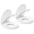 thumbnail image 1 of Toilet Seat with Built-in Potty Training Seat,Kids Potty Training,Toddler Toilet Seat,2 in 1 Toilet Seat for Toddlers & Adults,Soft-Close, Comfortable,Removable That Will Never Loosen, 1 of 6