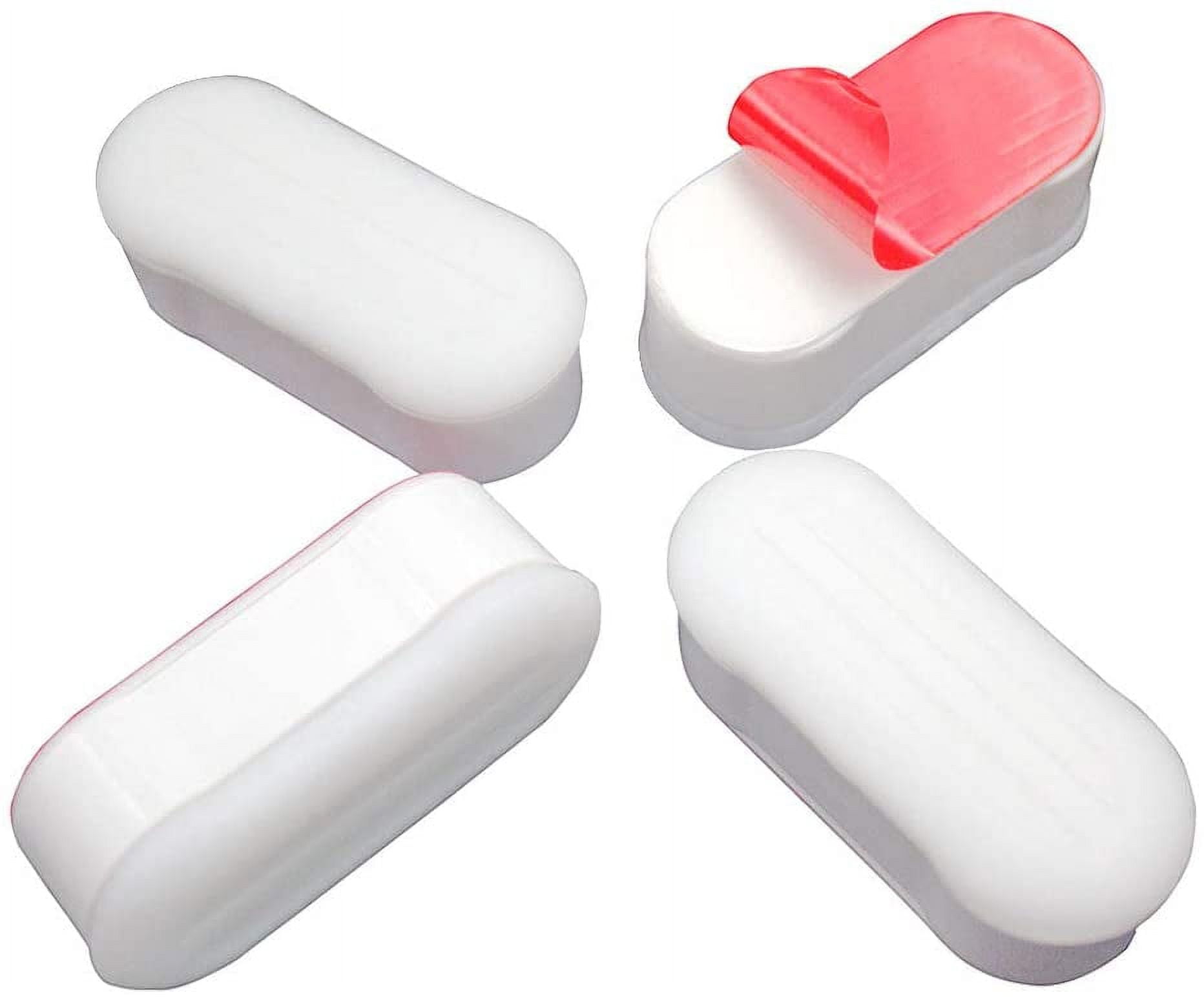 Toilet Seat Bumpers by(Pack of 4) Toilet Bumpers To Raise Toilet Seat