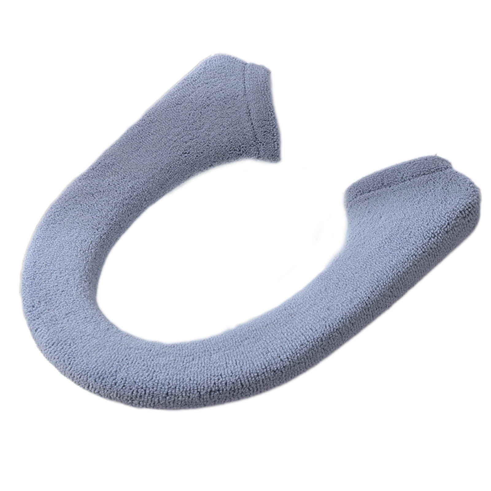 Toilet Seat Cover Bathroom Soft Thicker Warmer With Snaps Fixed