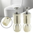 Toilet Seat Cover Close Top Fix Screws Nut Lid Pan Fixing HINGES Hole