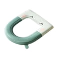 thumbnail image 1 of Toilet Seat Cover Machine Washable Travel-Friendly with Handle - Durable Polyester, Reusable, Easy Installation and Removal for Home and Travel Use, 1 of 6