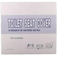 Toilet Seat Covers Disposable Discreet 1000 HalfFold Flushable