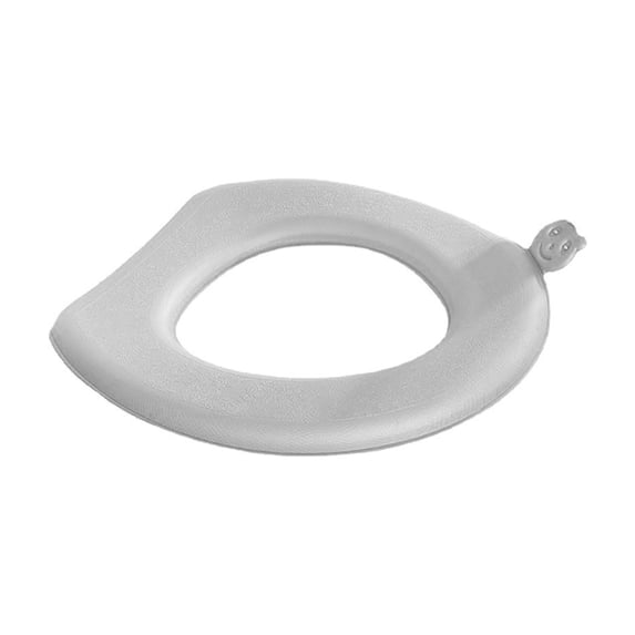 Toilet Seat Cushion EVA Waterproof Thickened Universal Fit for Standard Round and Elongated Toilets 16.33 in x 14.93 in