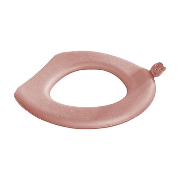 Toilet Seat Cushion EVA Waterproof Thickened Universal Fit for Standard Round and Elongated Toilets 16.33 in x 14.93 in