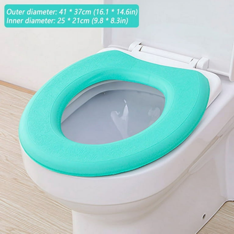 Toilet Seat Cushion Waterproof Soft Toilet Seat Cover Durable Warm Soft Pad  For Bathroom Toilet New