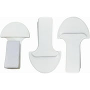 Toilet Seat Handle - Lift More, Less Mess -Easy Application 3 Pack White