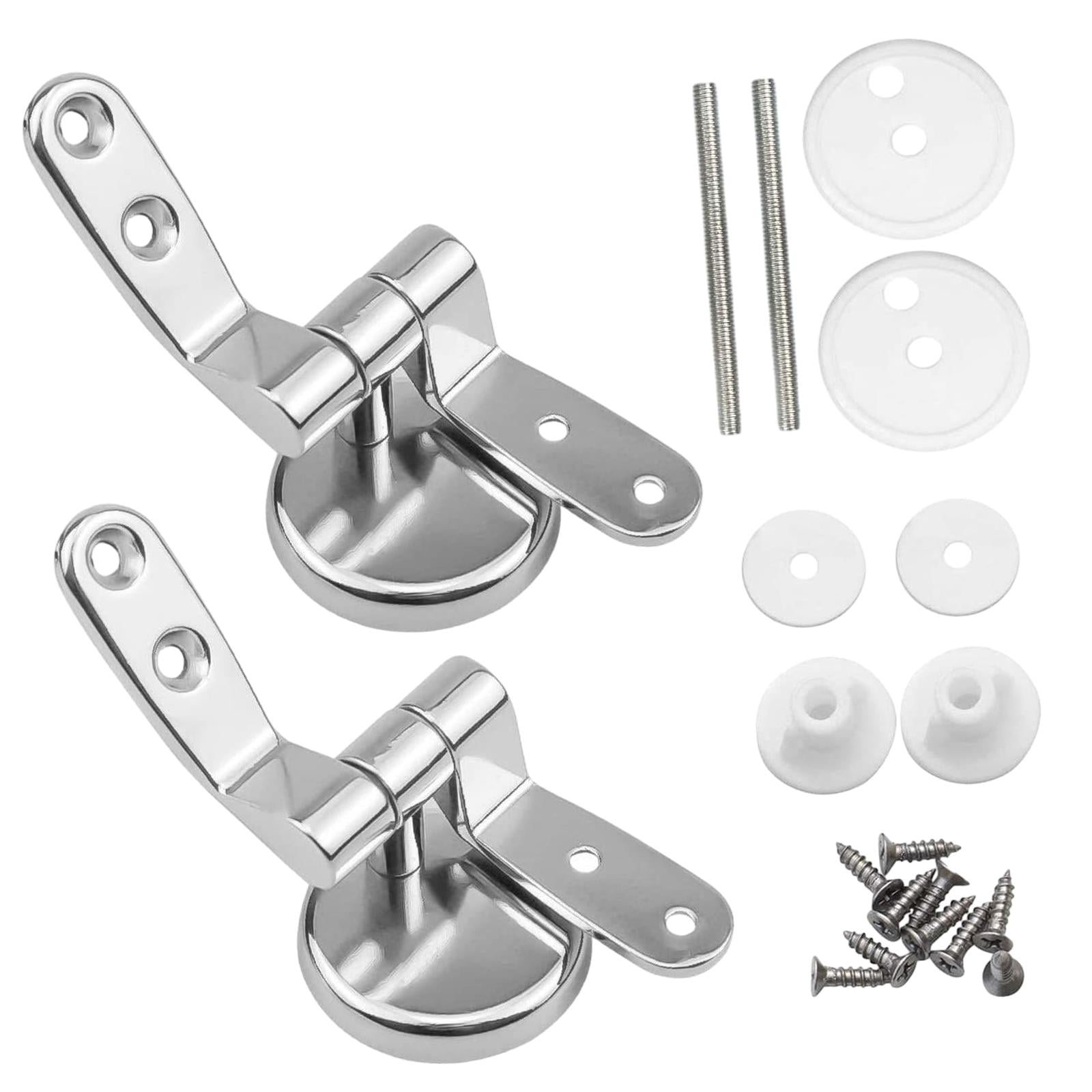 Toilet Seat Lid Hinge, Tightening Toilet Lid Hinge, Universal, Mounting Connector, WC Hinge