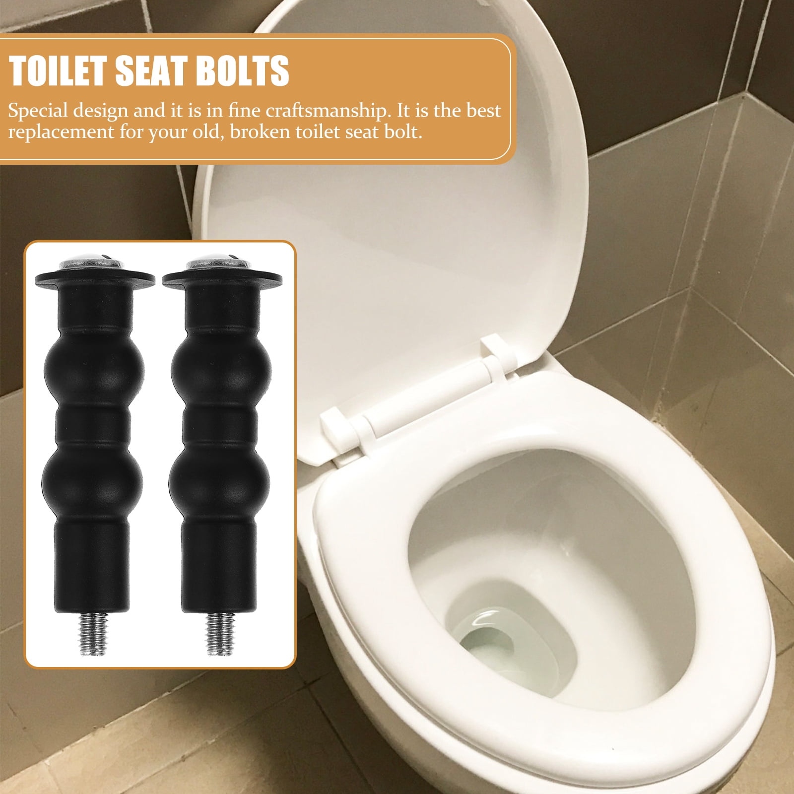Toilet Seat Mounting Bolts 2pcs Toilet Seat Mounting Bolts TopMount