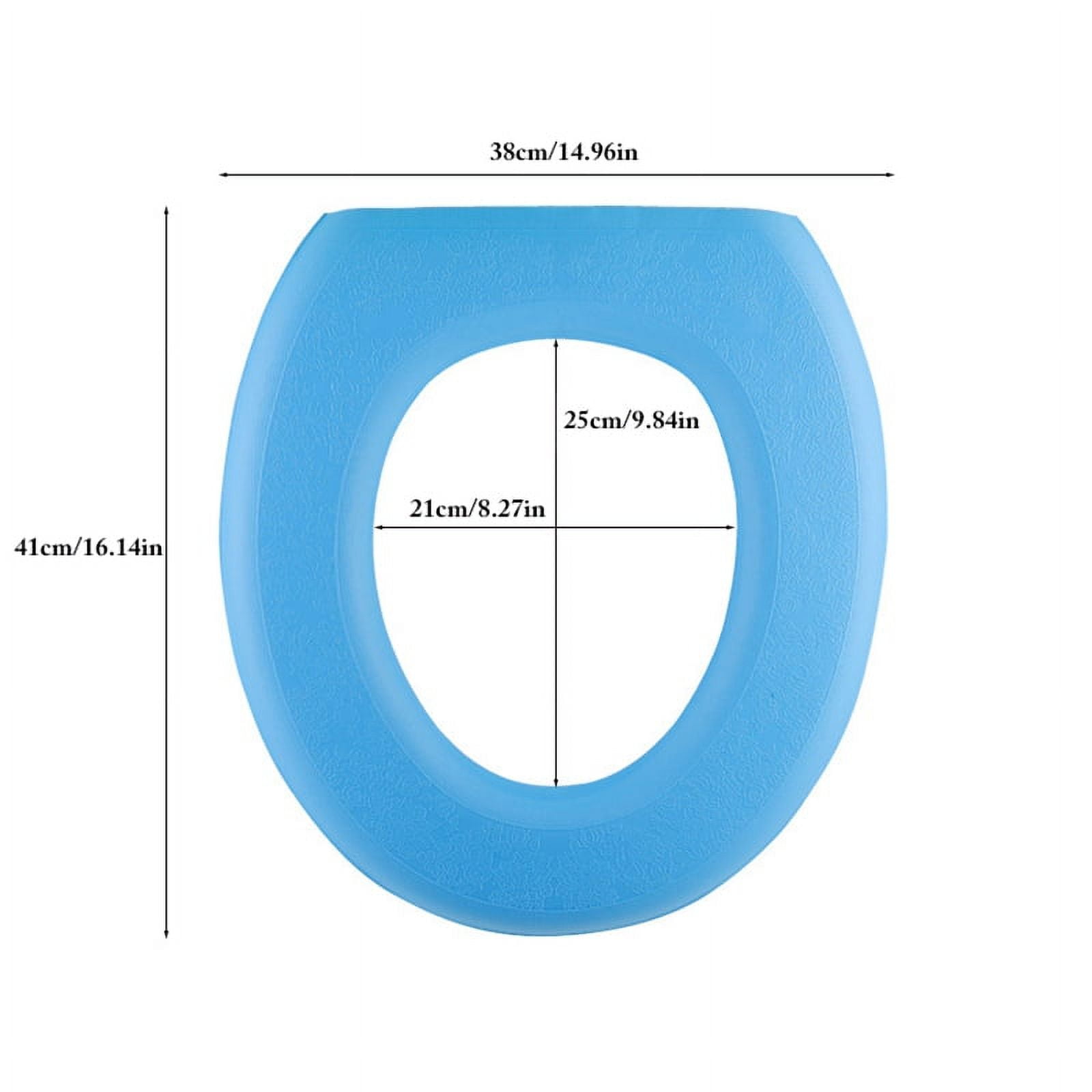 Toilet Seat Pad Waterproof Soft Adhesive Toilet Seat Cushion Toilet