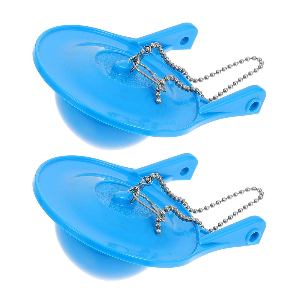 Toilet Seat Repair Flapper Replacement Kit 3 Inch Flusher Drain Valve Pvc 2 Pcs