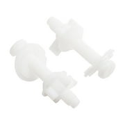 Toilet Seat Repair Kit with Fitting Bolts and Screws Designed for Most Models