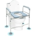 Toilet Seat Riser for Seniors,Raised Toilet Seat with Handles,Height