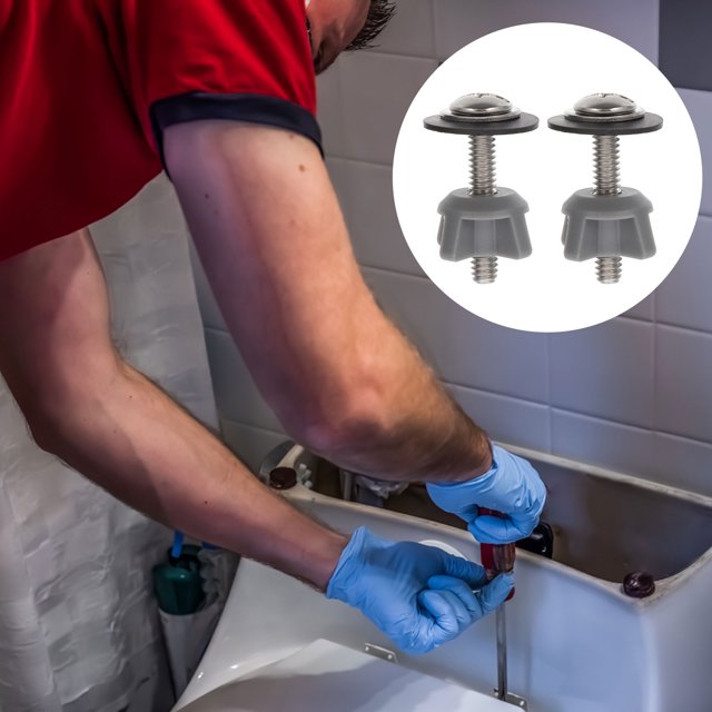 Toilet Seat Screws 2 Pcs Toilet Seat Screws Bolts Universal Toilet Mounting Screws Toilet