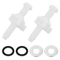 Toilet Seat Screws Replacement Kit, 2 Pcs Plastic Toilet Seat Bolts