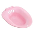 thumbnail image 1 of Toilet Seat Sink Woman Sits Bath Deep Bowl Bidet Hip Bath Sturdy Comfortable Pink, 1 of 7