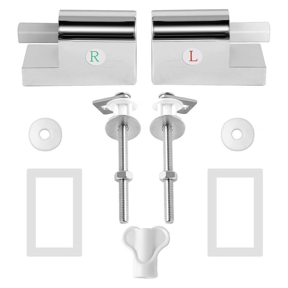 Toilet Seat Soft Close Hinge Replacement Kit For Installing Fixed