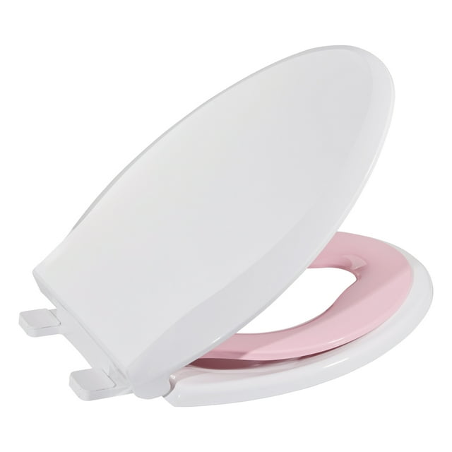 Toilet Seat with Builtin Potty Training Seat, Kids Potty Training Toilet Seat with Slow Close