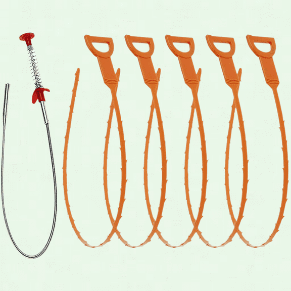 Toilet Snake Toilet Auger, Clear Clogs in Toilets, Floor Drains, and Wash Basins