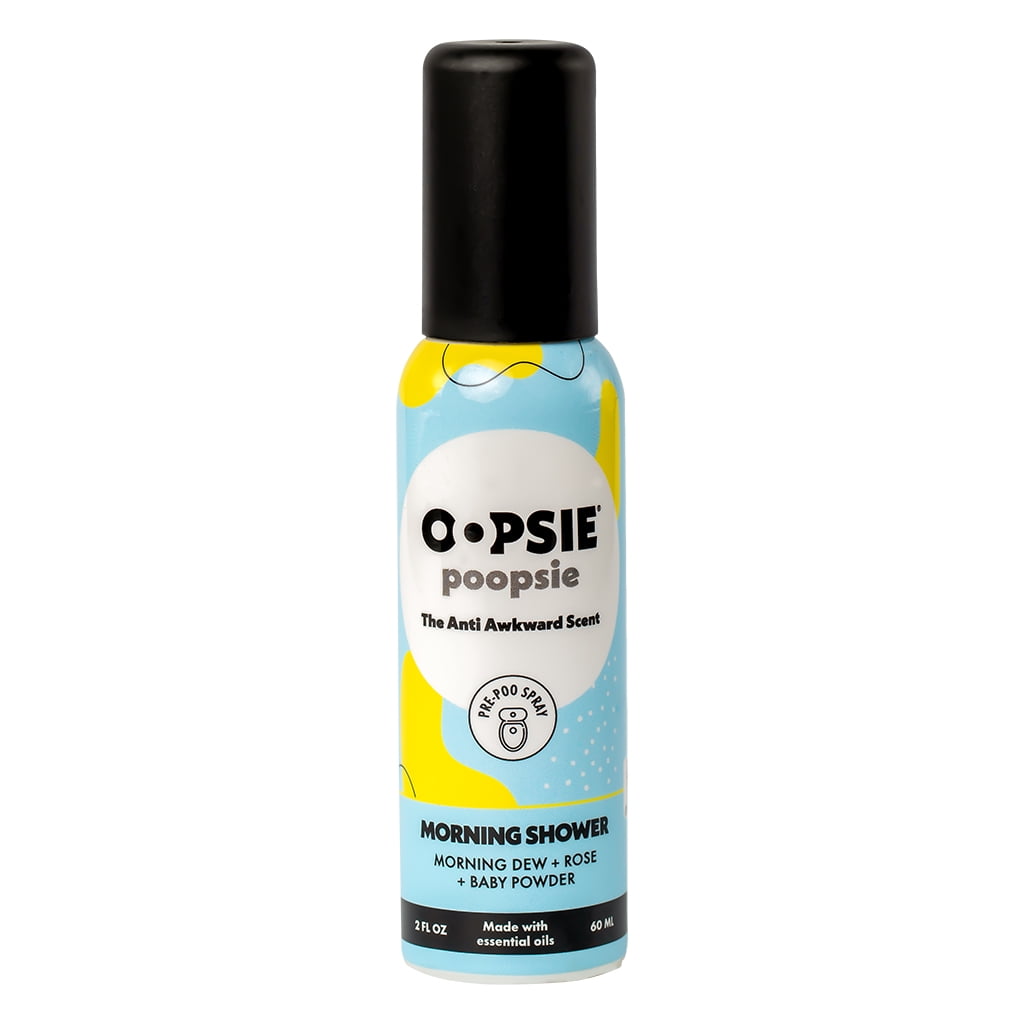 Morning Shower Essential Oil Bathroom Spray in Plastic Bottle, 2 fl oz