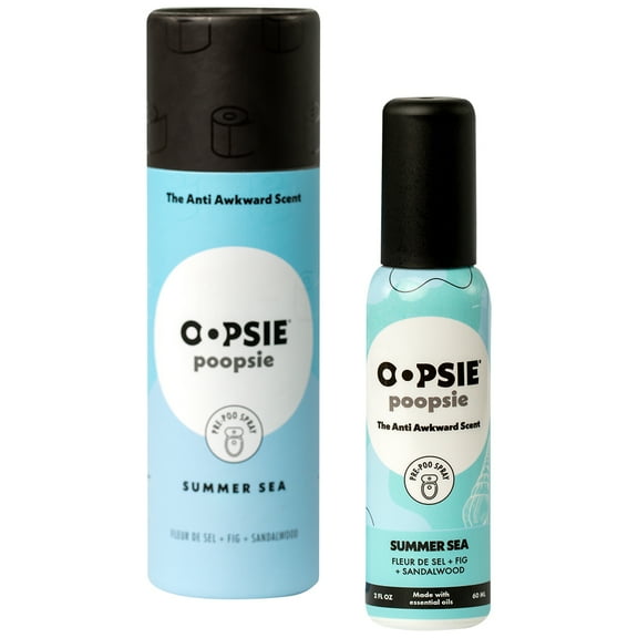 Toilet Spray Summer Sea Cylinder Gift Box 2oz