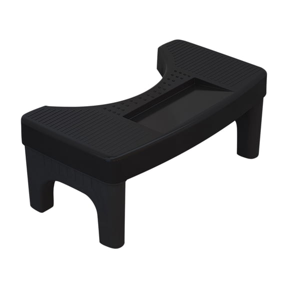 Toilet Squat Stool, Portable Poop Foot Stool, Non Slip Toilet Leg Stand, Toilet Step Stool Squat Adult, Bathroom Poop Stools for Adults, Strong Bear Capacity Pooping Stool