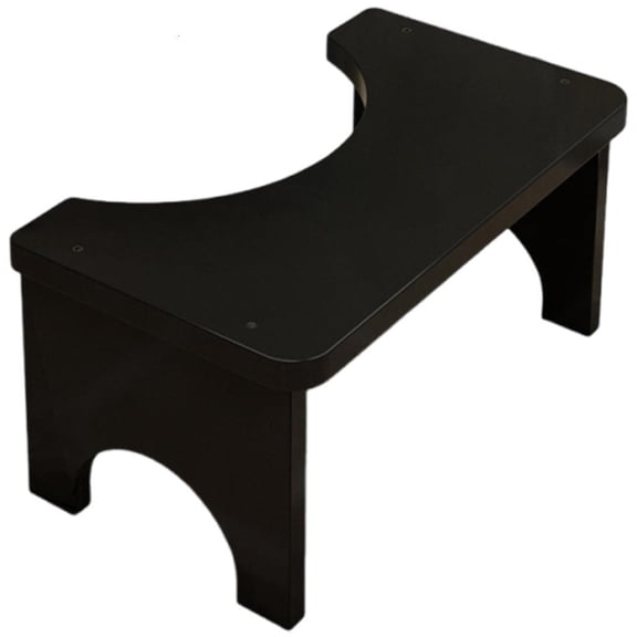 Toilet Step Stool Base Natural Bamboos Bathroom Footrest for Comfortable Use