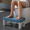 thumbnail image 1 of Toilet Step Stool – Squatting Potty Step Stool for Toilet Assistance, Detachable & Stackable Bathroom Step for Adults & Kids, Fits All Toilet Types, 1 of 6