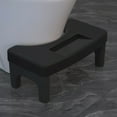 thumbnail image 1 of Toilet Stool under $5! Yannianjz Toilet Stool Squat Adult, Squatting Poop Stool for Toilets, Bathroom Foot Rest Stools for Pooping, Potty Toilet Step Stool, Non-Slip Pads, 1 of 4
