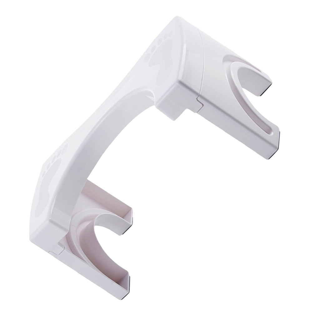 Toilet Stool Bathroom Stools Fold up White Plastic Pregnant Woman