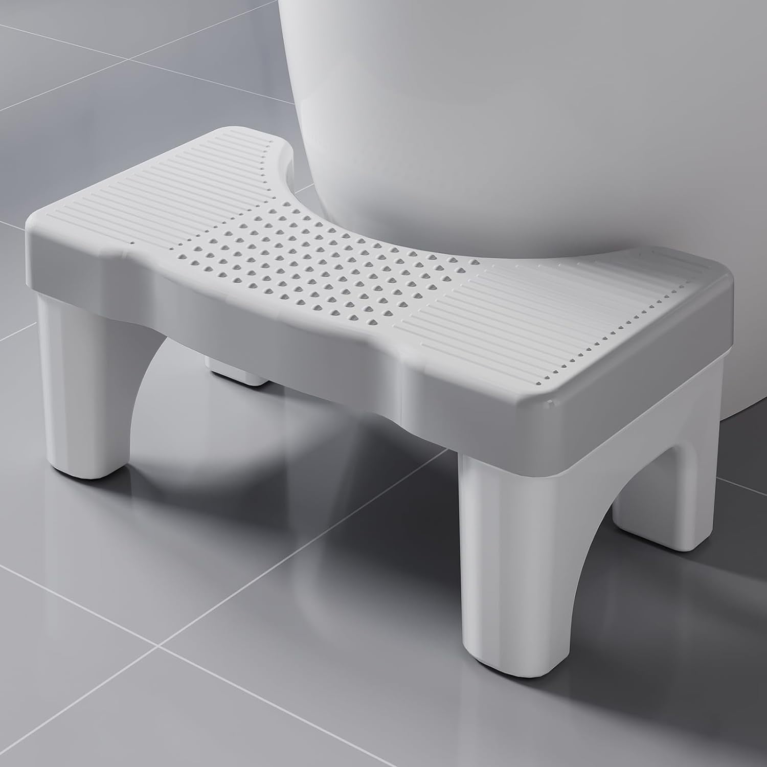 Toilet Stool Poop Stool for Squatting Posture, Portable Plastic Potty ...